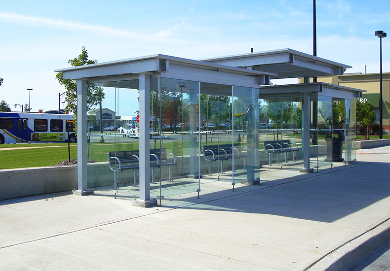 Uptown Core Transit Terminal - Bus Shelter